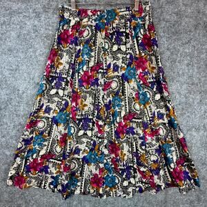 Vintage‎ Norton McNaughton Skirt Womens 14 Artsy Indie Sleaze Boho Tapestry